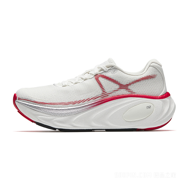 安踏冠军乘风2代舒适缓震女子长距离慢跑训练跑鞋