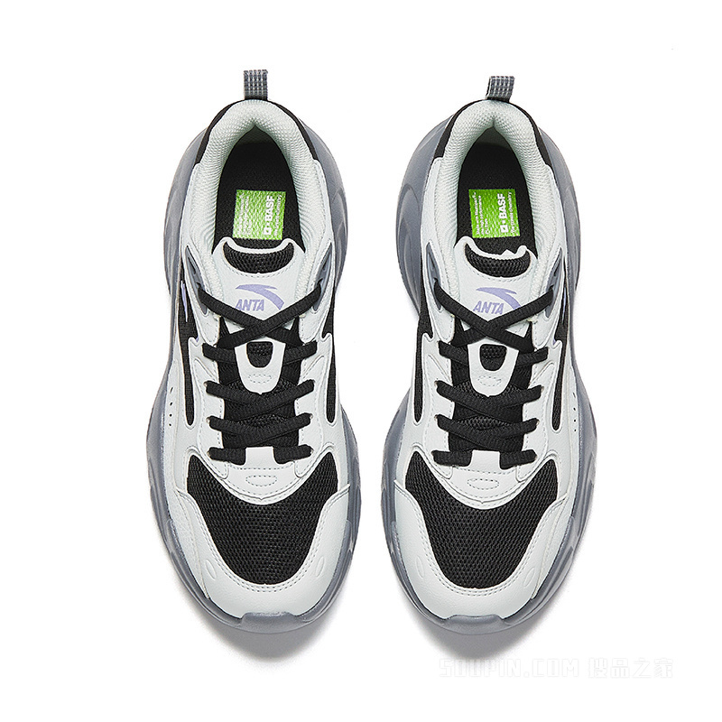 安踏行云女子休闲鞋老爹鞋