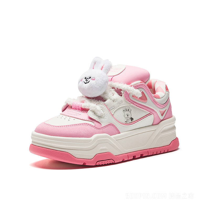 安踏芝士蛋糕女子潮流板鞋