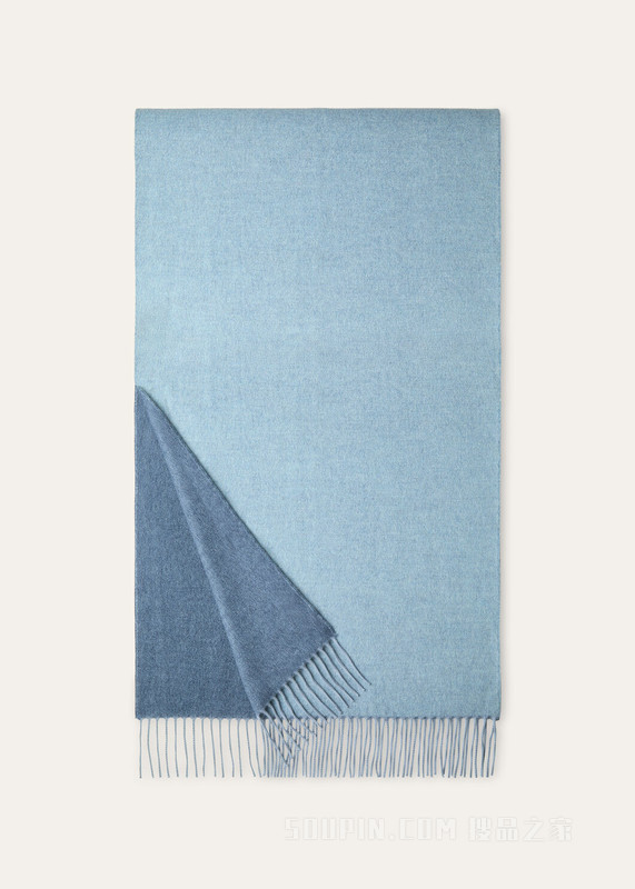 Two-Tone 女士围巾 小羊绒