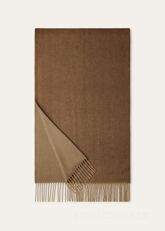 Two-Tone 女士围巾 小羊绒