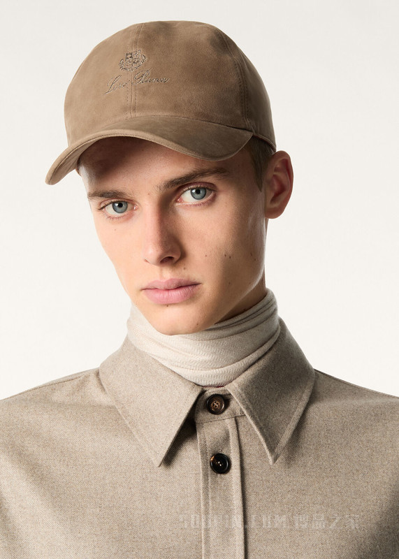 Loro Piana 男士棒球帽 小山羊皮