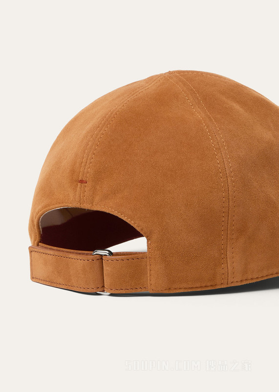 Loro Piana 男士棒球帽 小山羊皮