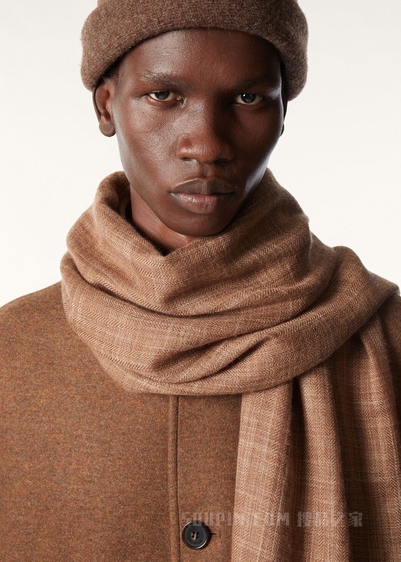 Brina围巾 羊绒, 桑蚕丝