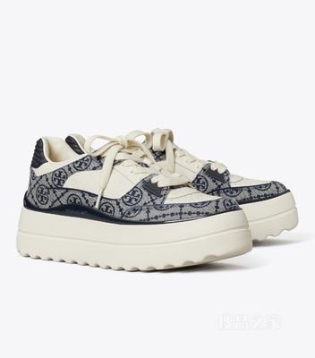 T Monogram Stage 运动鞋 白色/海军蓝