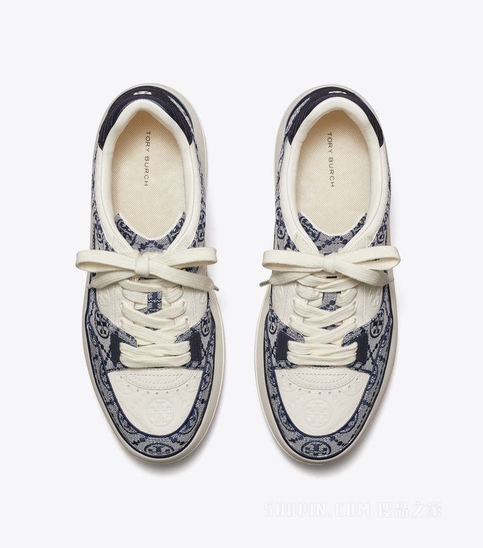 T Monogram Stage 运动鞋 白色/海军蓝