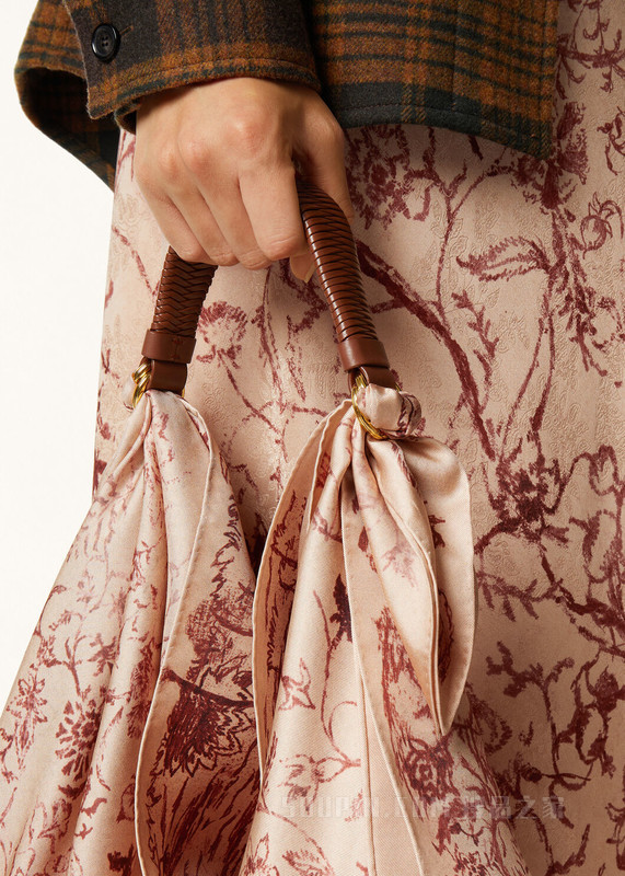 方巾手柄 小牛皮