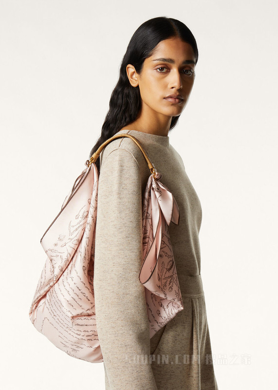 方巾手柄 小牛皮