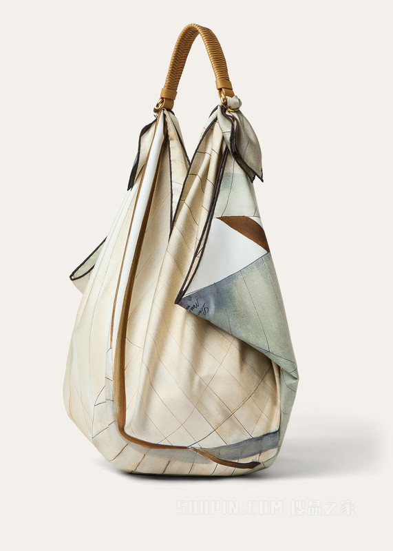 方巾手柄 小牛皮