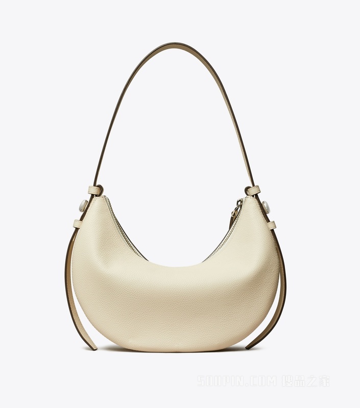 【礼物】Romy 新月包 浅奶油白