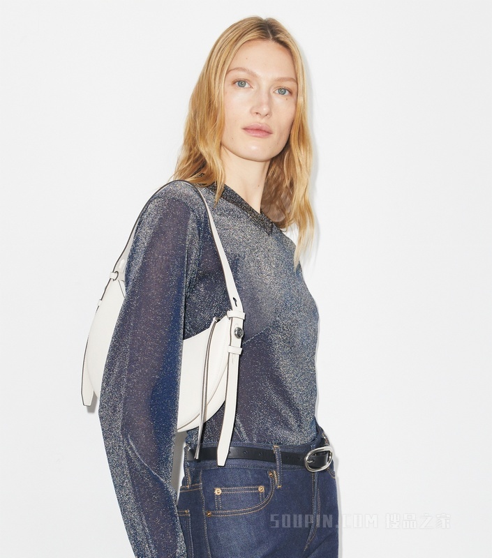 【礼物】Romy 新月包 浅奶油白