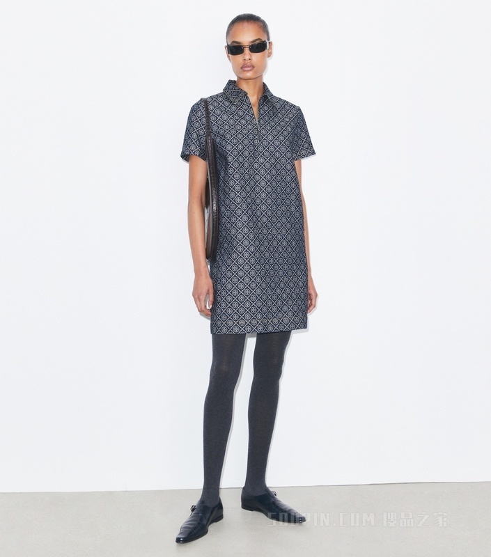 牛仔衬衫裙 水洗色