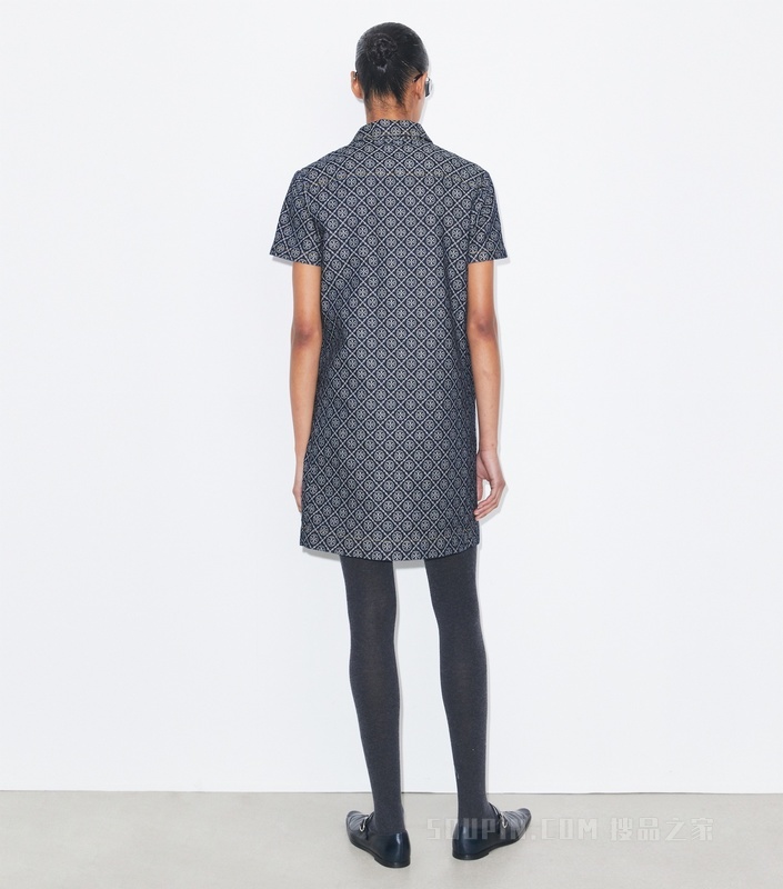 牛仔衬衫裙 水洗色