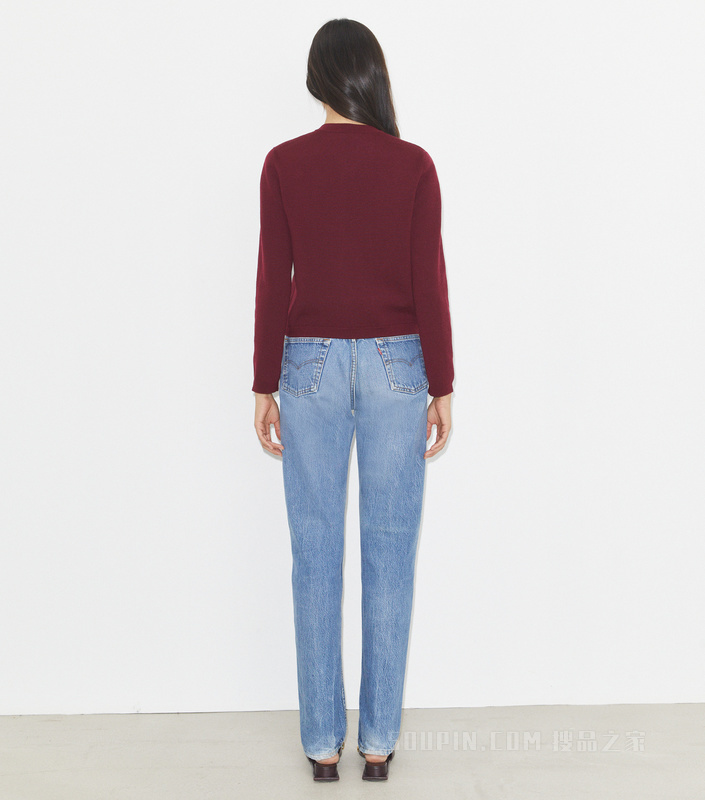 【马年特别系列】Kendra 开衫 深洋红色