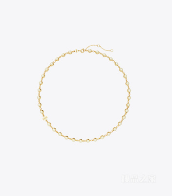 【礼物】Moondance 月影流光系列项链 浅黄铜色