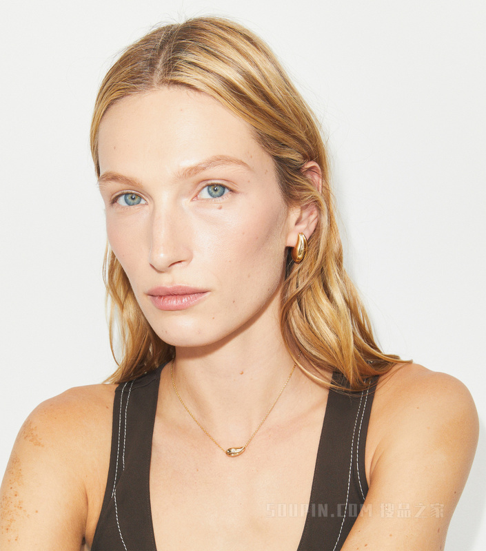 【礼物】Pierced 光环系列小号吊坠 浅黄铜色