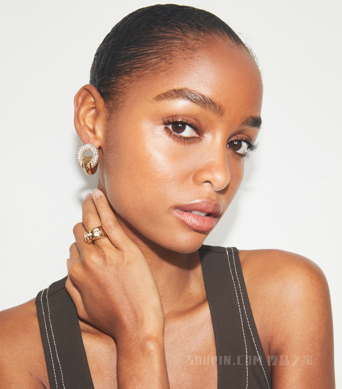 【礼物】Pierced 光环系列戒指 浅黄铜色