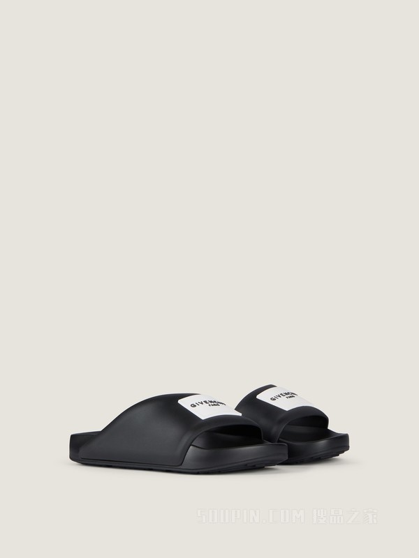 Label平底穆勒鞋