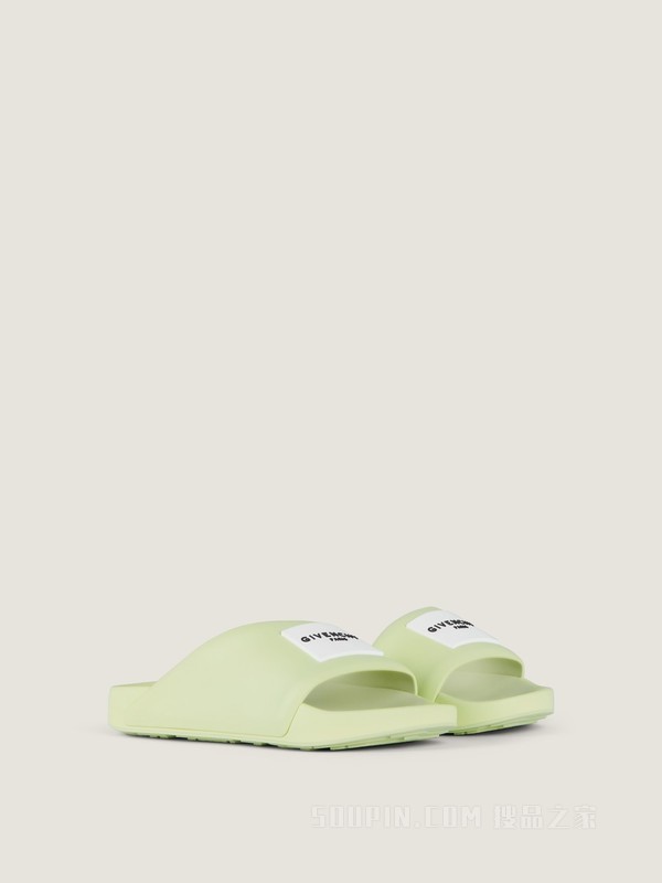 Label平底穆勒鞋