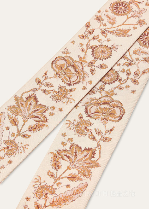 Ophea条形丝巾 桑蚕丝