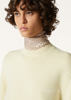 Golden Bees花结领饰 桑蚕丝