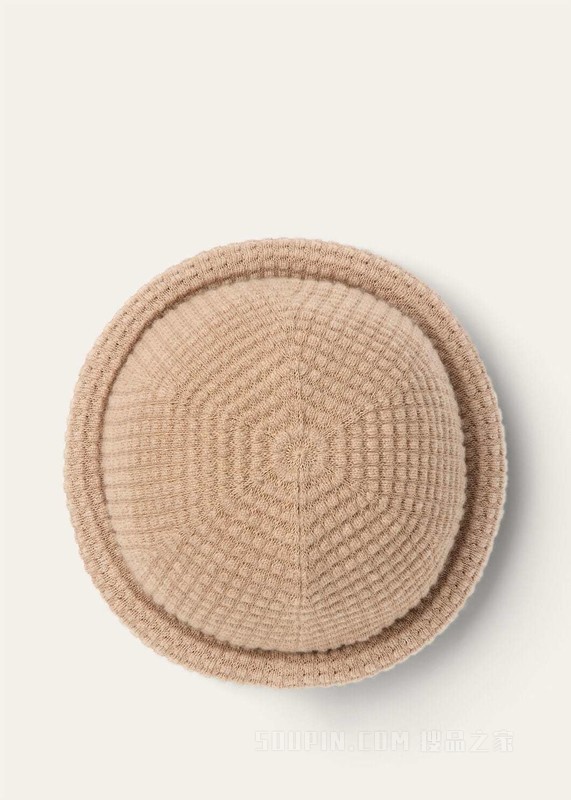 Monochrome针织帽 羊绒, 棉