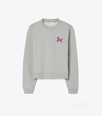 【马年特别系列】小马运动衫 中调灰混色