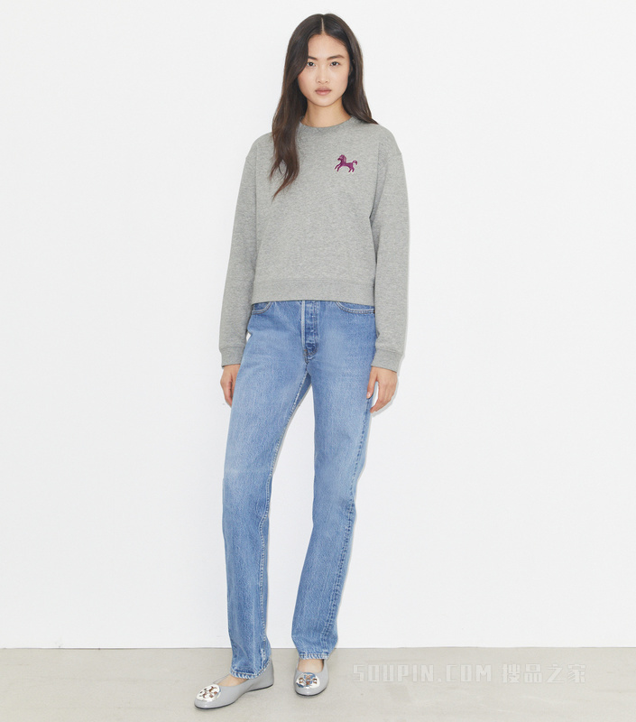 【马年特别系列】小马运动衫 中调灰混色