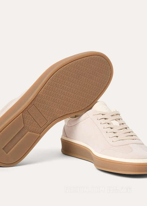 Tennis Walk 女士德训运动鞋 二层小牛皮绒面革