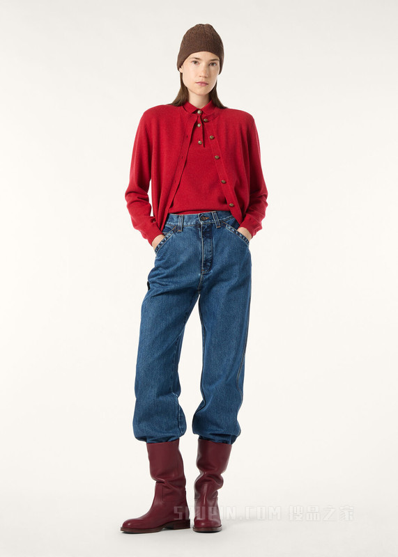 Classic女士开衫 小羊绒