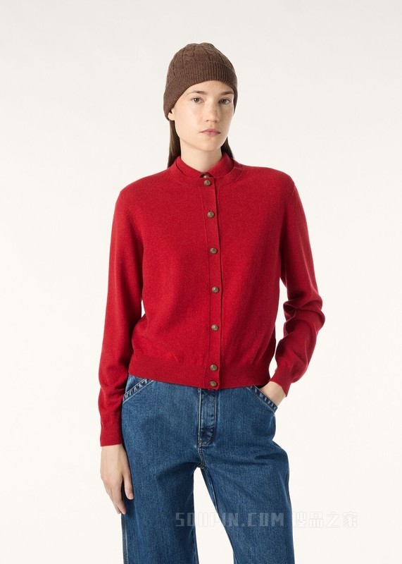 Classic女士开衫 小羊绒