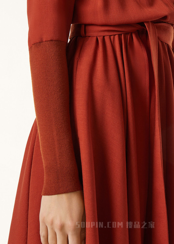 Verlaine女士连衣裙 绵羊毛