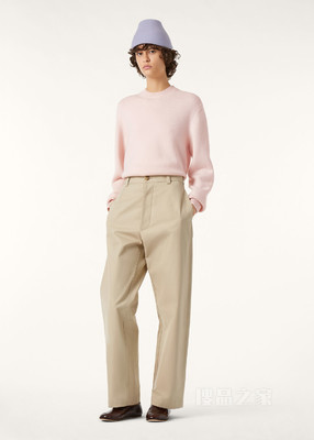 Classic女士圆领上衣 小羊绒