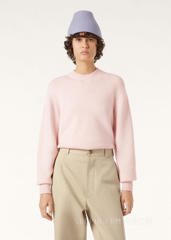 Classic女士圆领上衣 小羊绒