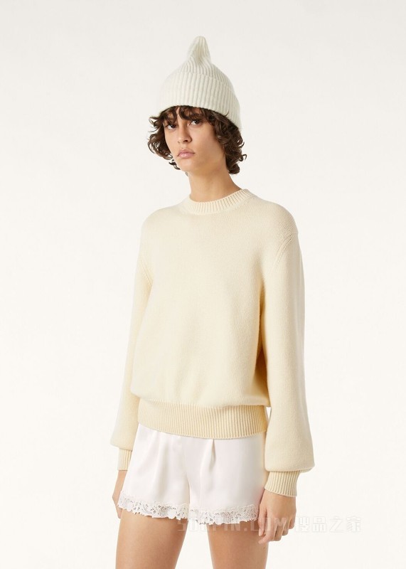 Classic女士圆领上衣 小羊绒