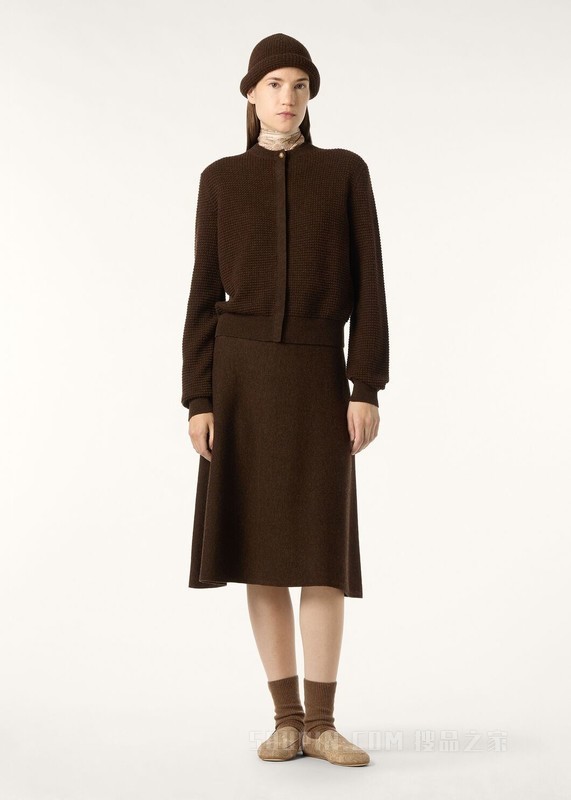 Monochrome女士开衫 羊绒, 棉