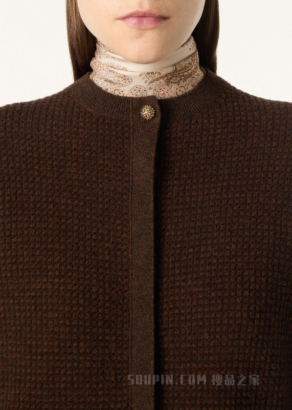 Monochrome女士开衫 羊绒, 棉