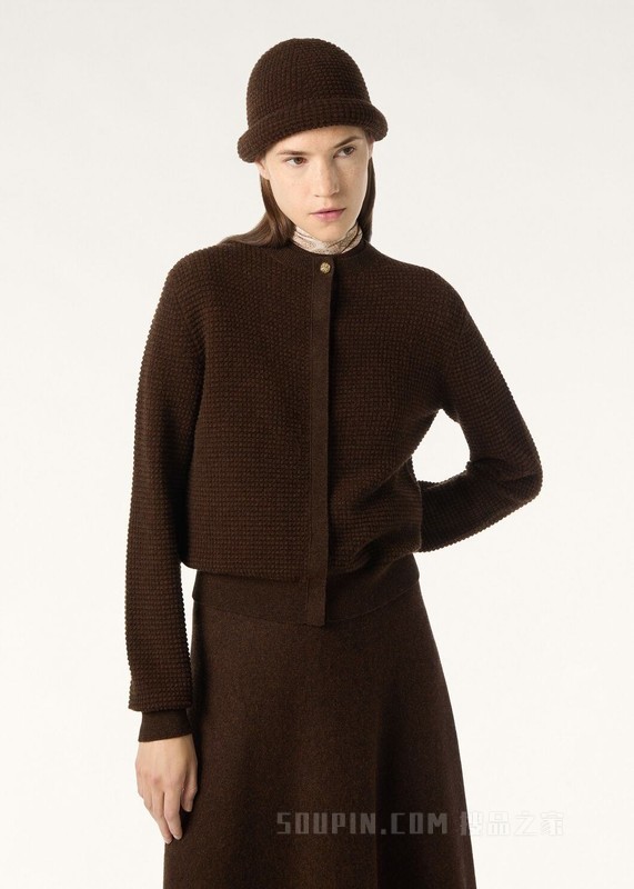 Monochrome女士开衫 羊绒, 棉