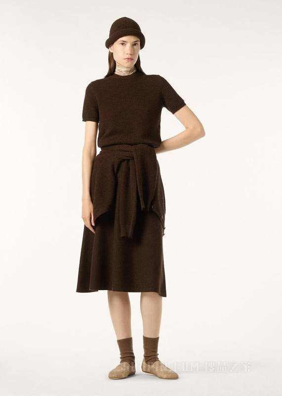 Monochrome女士圆领上衣 羊绒