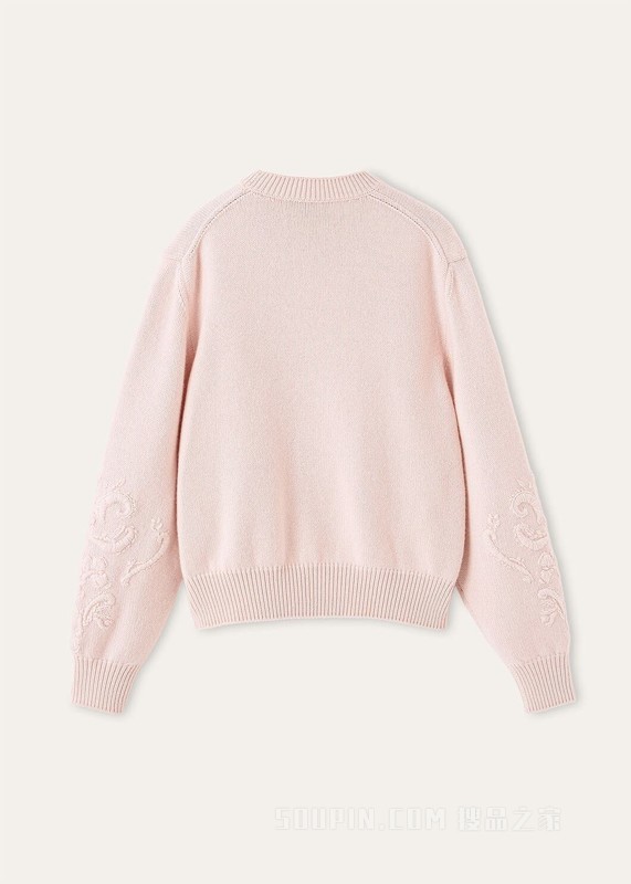 Classic女士圆领上衣 小羊绒