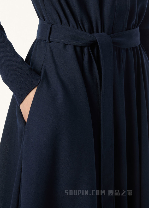 Verlaine女士连衣裙 绵羊毛