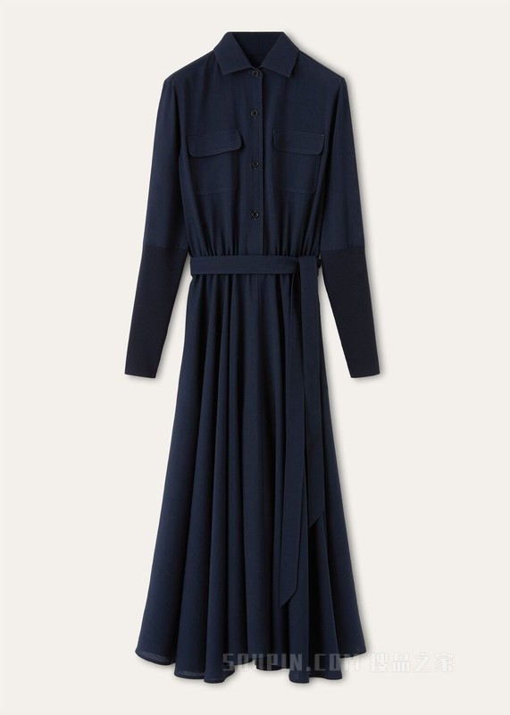 Verlaine女士连衣裙 绵羊毛