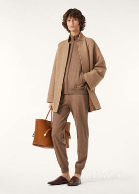 Viggiona女士飞行员夹克 羊绒