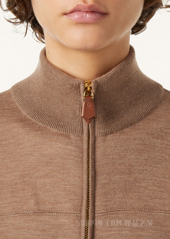 Viggiona女士飞行员夹克 羊绒