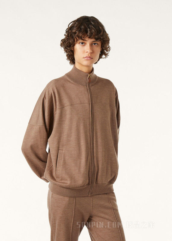 Viggiona女士飞行员夹克 羊绒