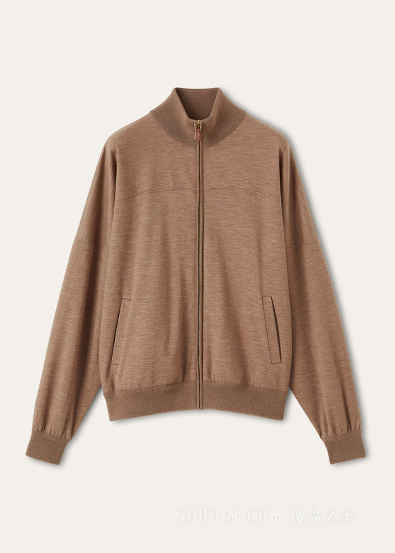 Viggiona女士飞行员夹克 羊绒