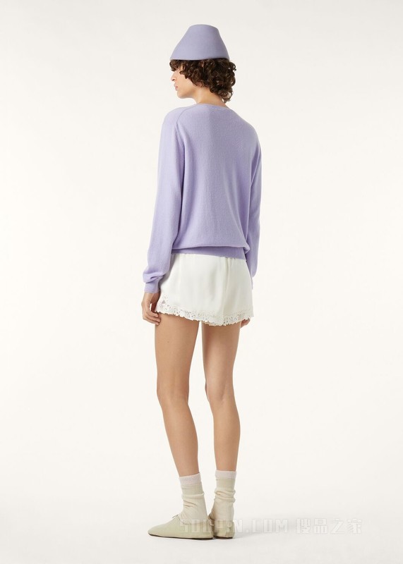 Sergio女士圆领上衣 羊绒