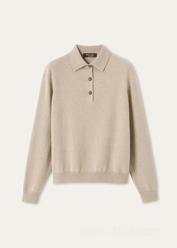 Classic 女士Polo衫 小羊绒