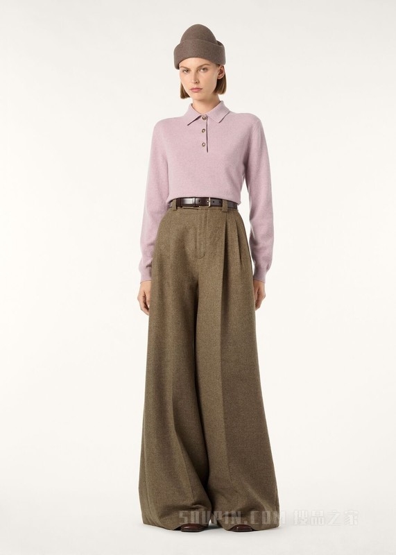 Classic 女士Polo衫 小羊绒