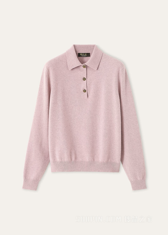 Classic 女士Polo衫 小羊绒
